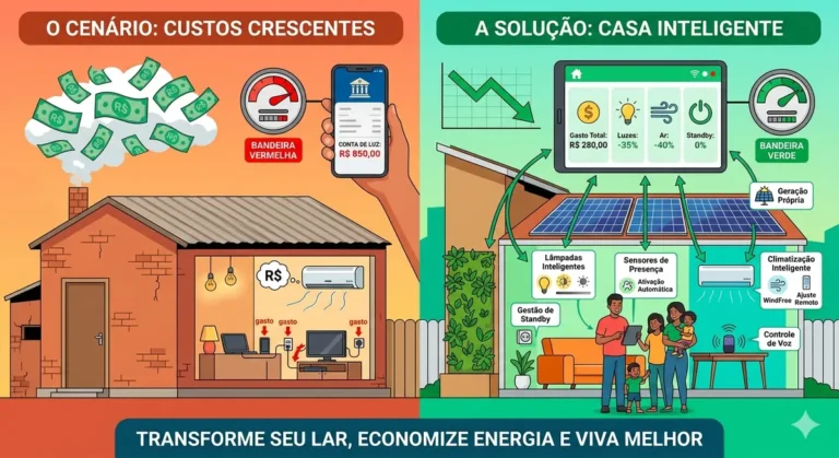 Economia de Energia com Casa Inteligente: Dicas Essenciais 1 Economia de Energia