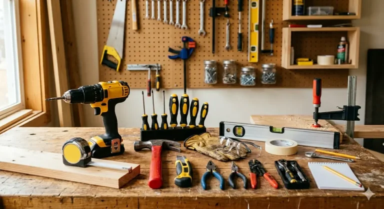Ferramentas DIY Essenciais para Projetos Domésticos